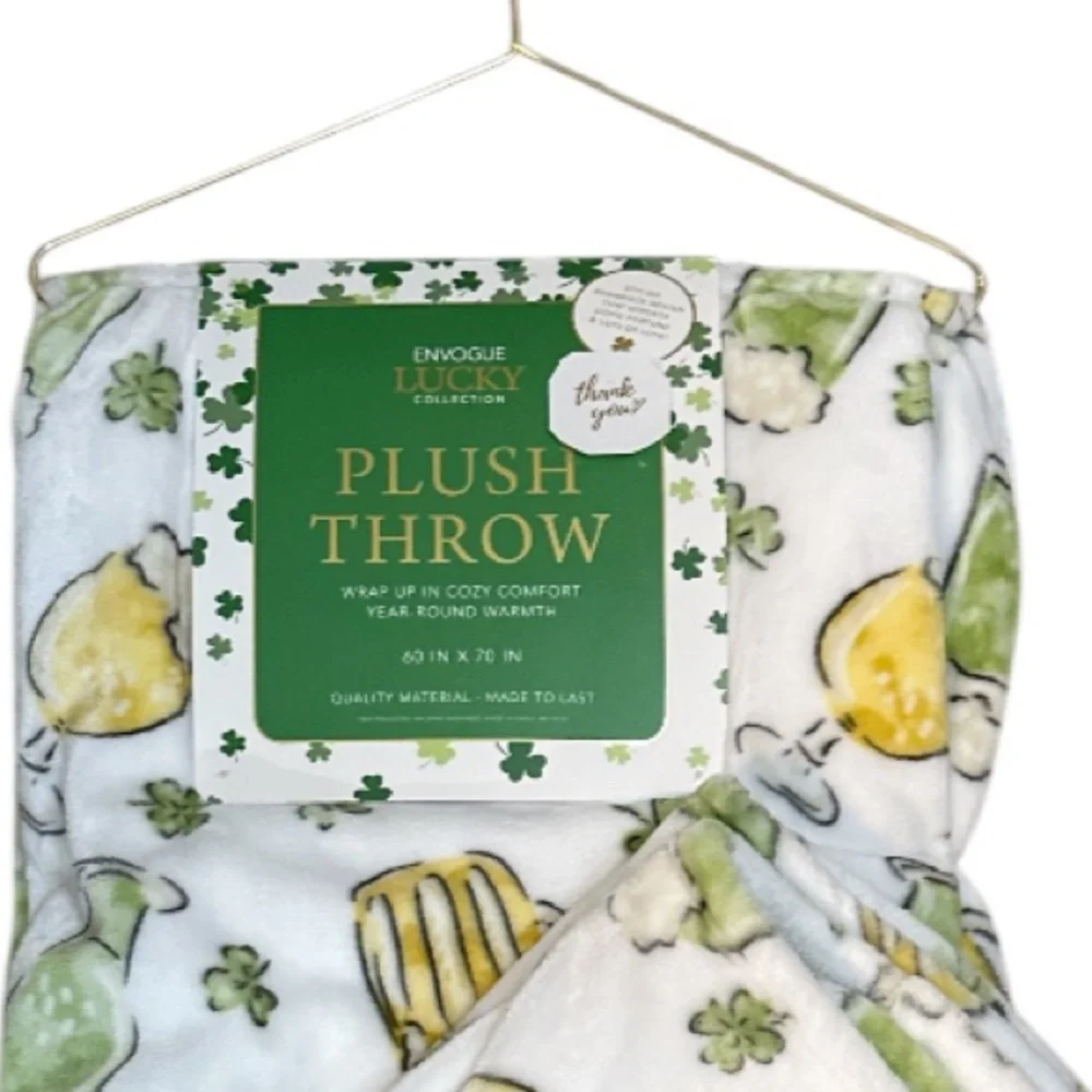 NEW Envogue LUCKY COLLECTION ST. PATRICK’S DAY Throw